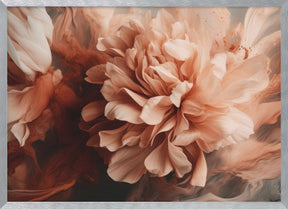 Splashed Peony Poster