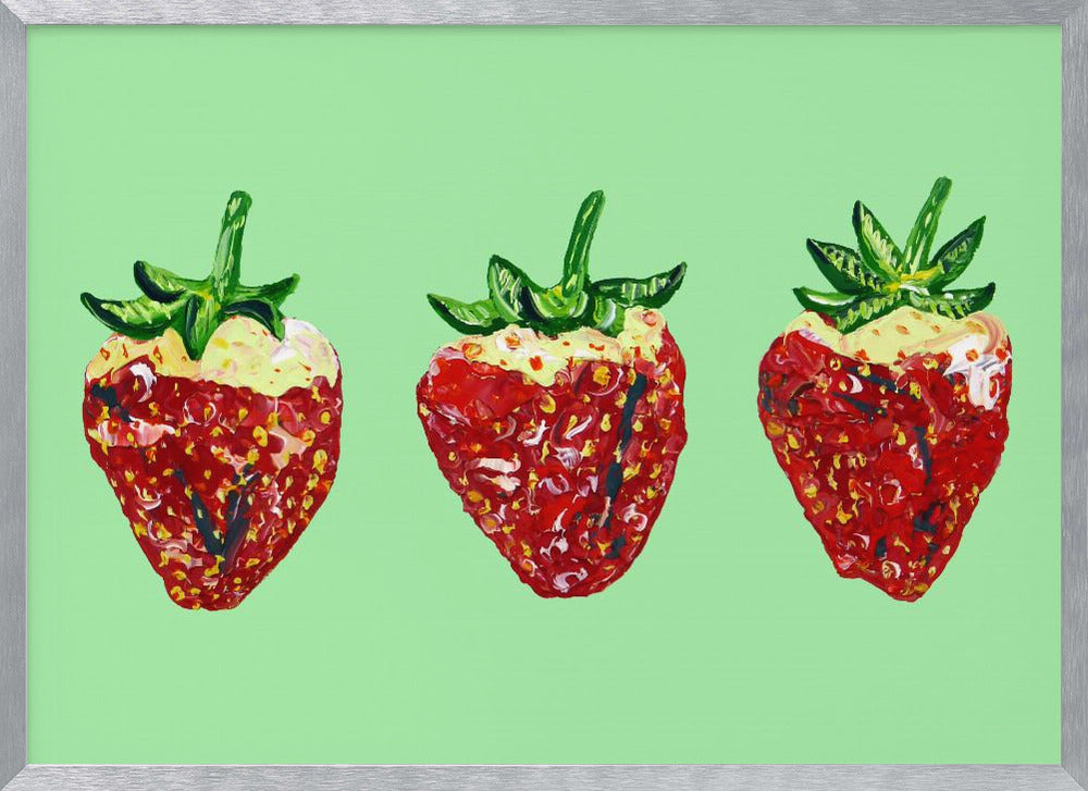 Strawberries Poster