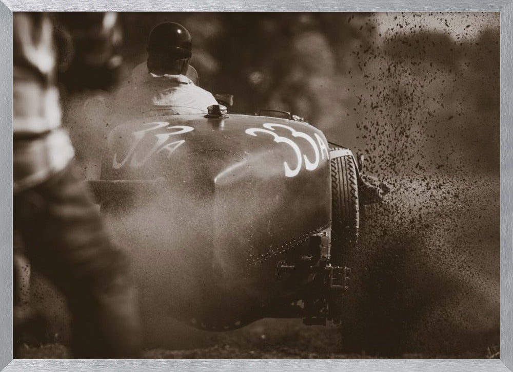 Dirt race - take off... Poster