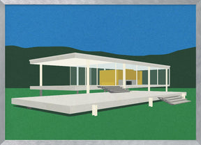 Ludwig Mies Van Der Rohe Farnsworth House Poster