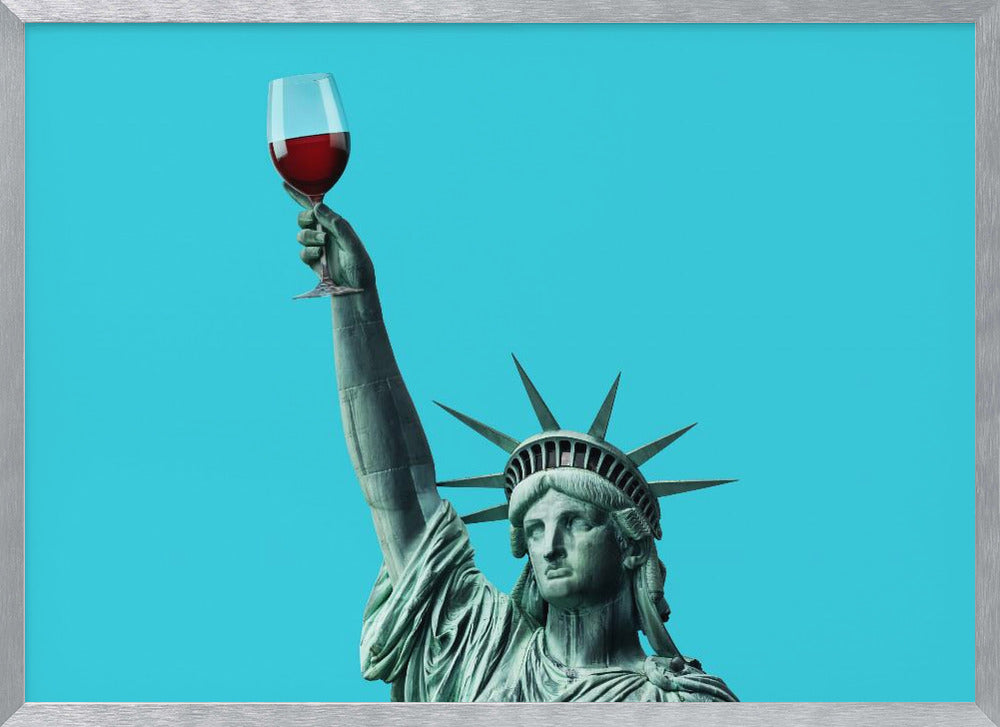 Liberty of Drinking Poster