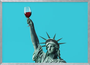 Liberty of Drinking Poster