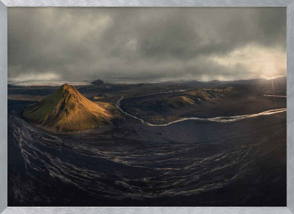 Ancient Volcano Poster