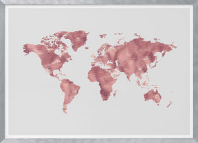 World Map No.2 Poster