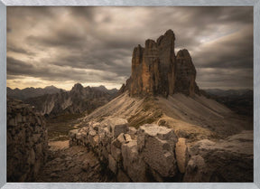 Tre Cime Poster