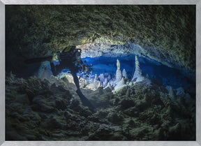 Scanning at 75 meters deep into a cave Poster