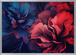 Wavily flowers Poster