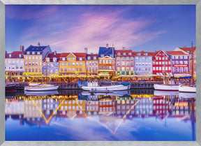 COPENHAGEN Nyhavn Idyllic Evening Impression Poster