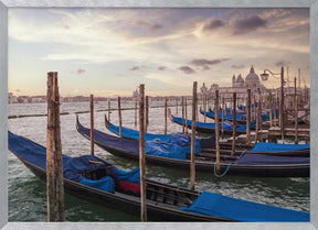 VENICE Gondolas &amp; Santa Maria della Salute Poster