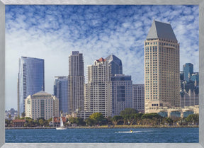 SAN DIEGO Skyline Poster