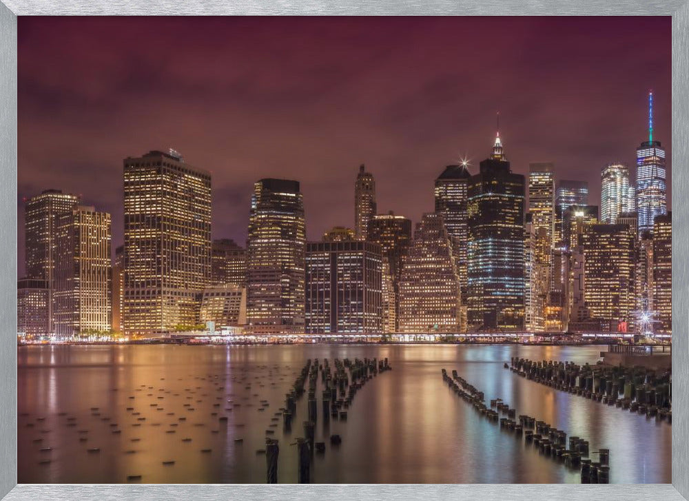 NEW YORK CITY Nightly Impressions Poster