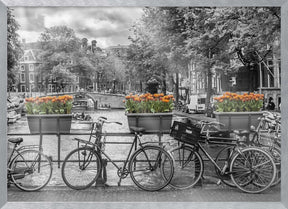 AMSTERDAM Gentlemen&#039;s Canal panoramic view Poster