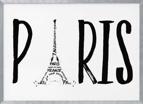 PARIS Typography Poster