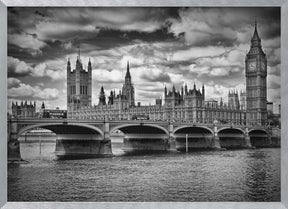 LONDON Houses of Parliament &amp; Westminster Bridge Poster