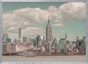 MIDTOWN MANHATTAN | urban vintage style Poster