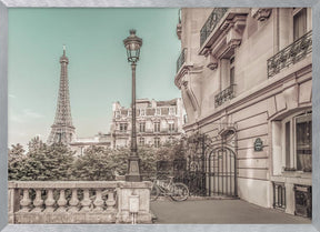 Parisian Charm | urban vintage style Poster