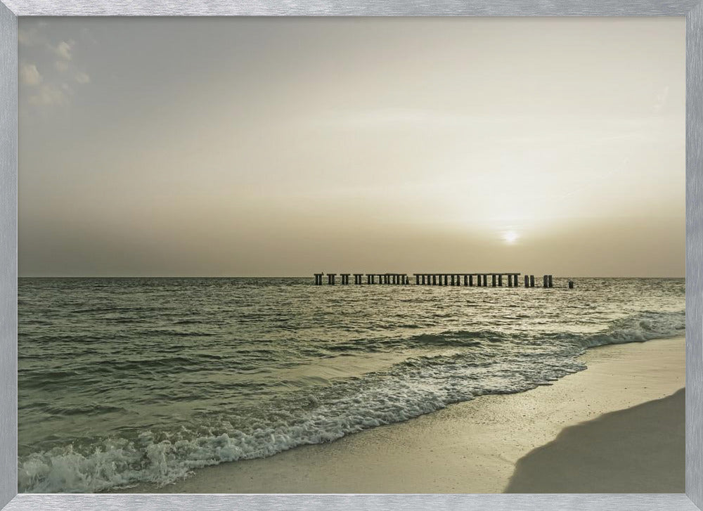 Gasparilla Island Sunset Poster