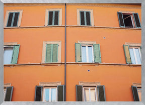 Orange | Bologna Italy Poster