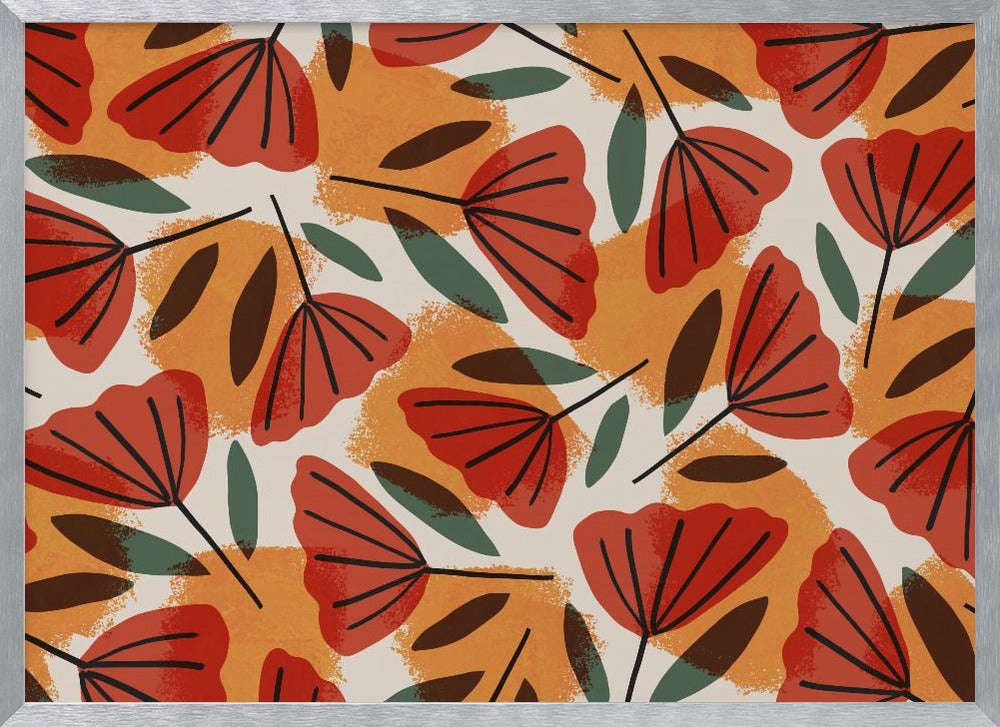 Tulip Pattern Poster