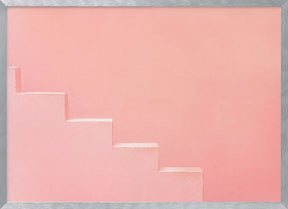 Muralla Roja In Pink Poster