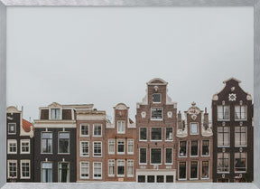 Amsterdam Houses Poster