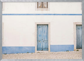 Ericeira Blue Door Poster