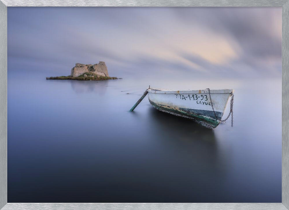 The boat and the tower Poster