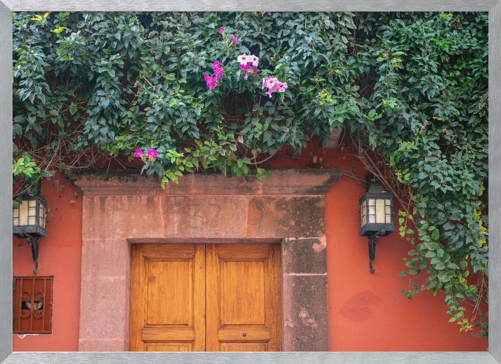 San Miguel de Allende Architecture Poster