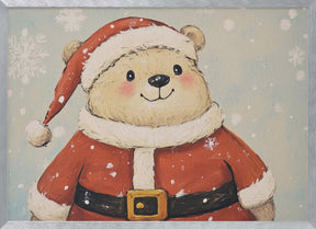 Christmas Bear Poster