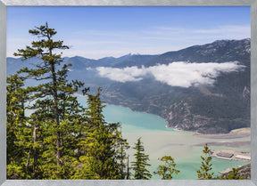 Wonderful Canadian landscape impression of Howe Sound near Squamish Poster