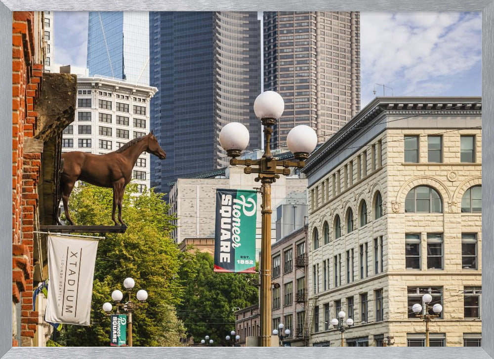 SEATTLE Pioneer Square Poster