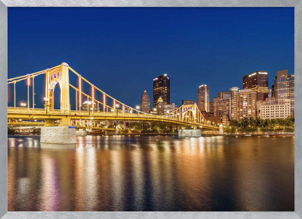 Andy Warhol Bridge, Pittsburgh Poster