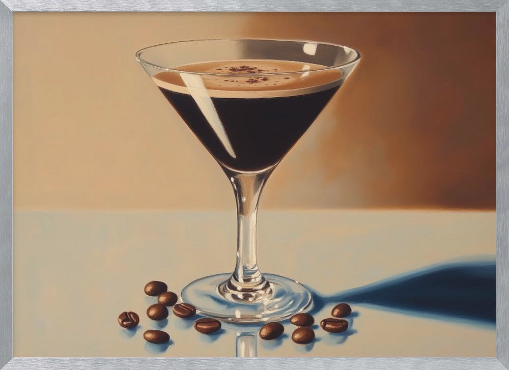 Espresso Martini Cocktail Poster