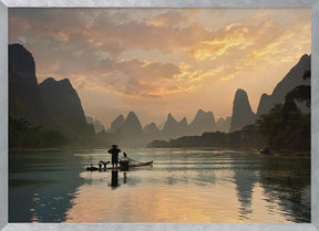 Golden Li River Poster