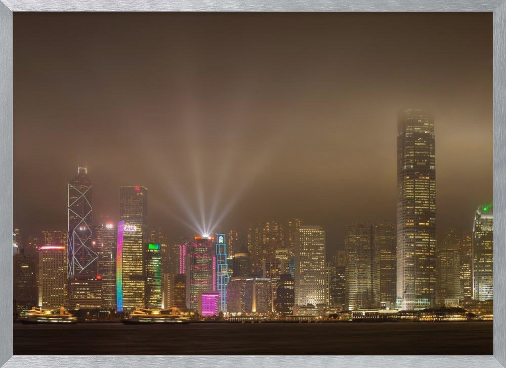 Hong Kong Island Poster