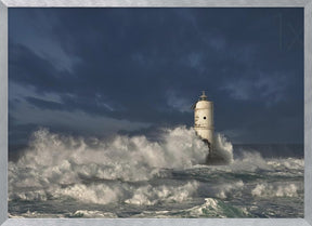 Faro di Mangiabarche(Calasetta-Sardegna) Poster