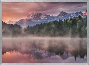 Sunrise at the Lake Poster