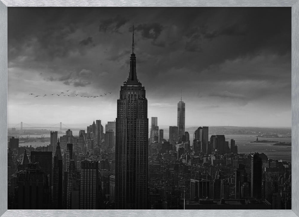 New York Rockefeller View Poster