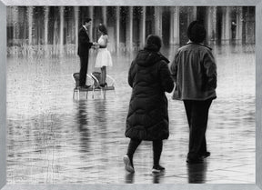 wet days in Venice Poster