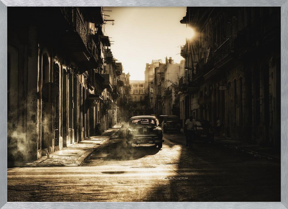 Mystic morning in Havana... Poster