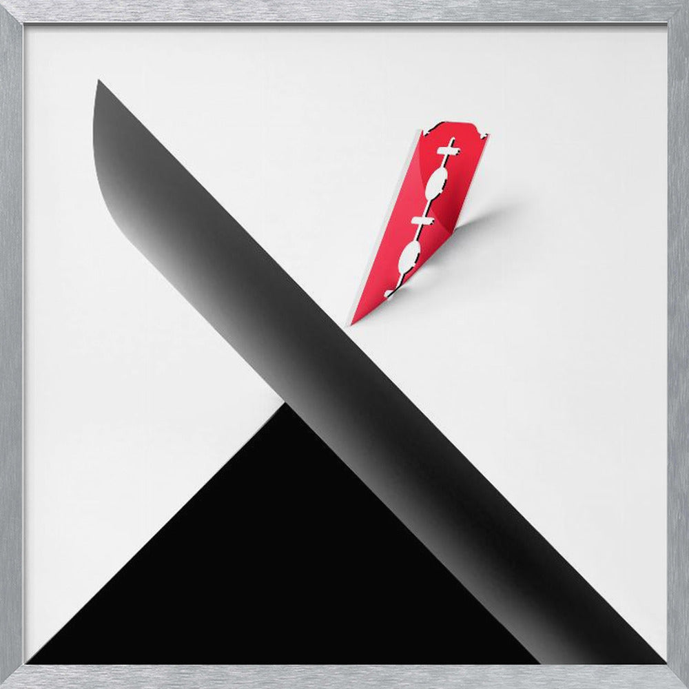 Diagonal Cut Poster