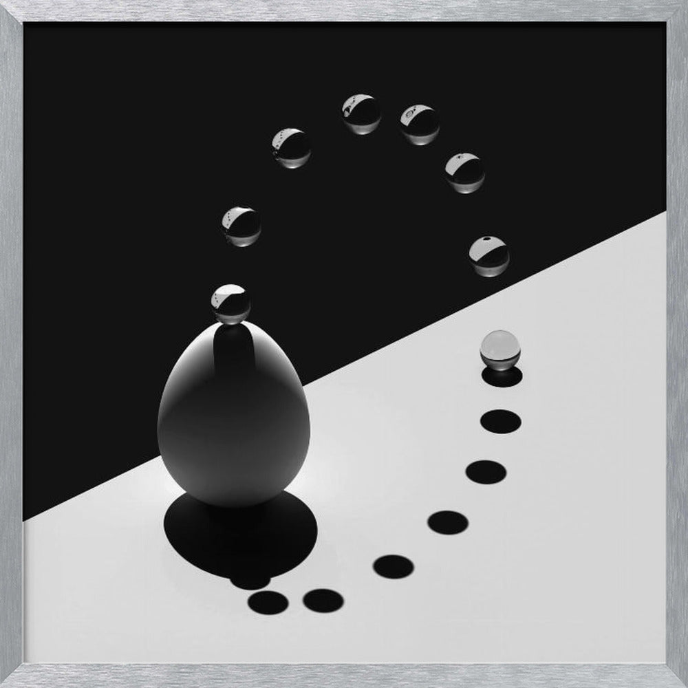 Arch Drops Egg Poster