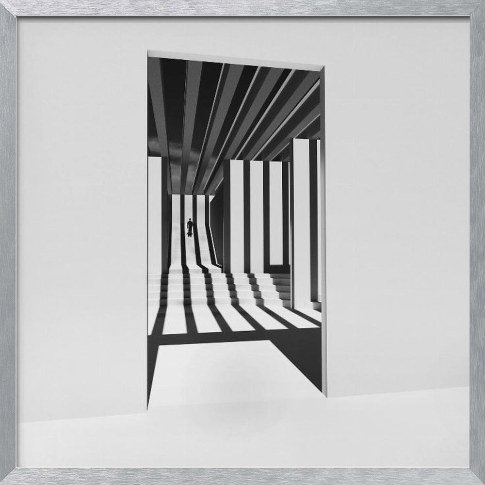 Lines and Shadows Poster