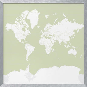 Xolani world map Poster