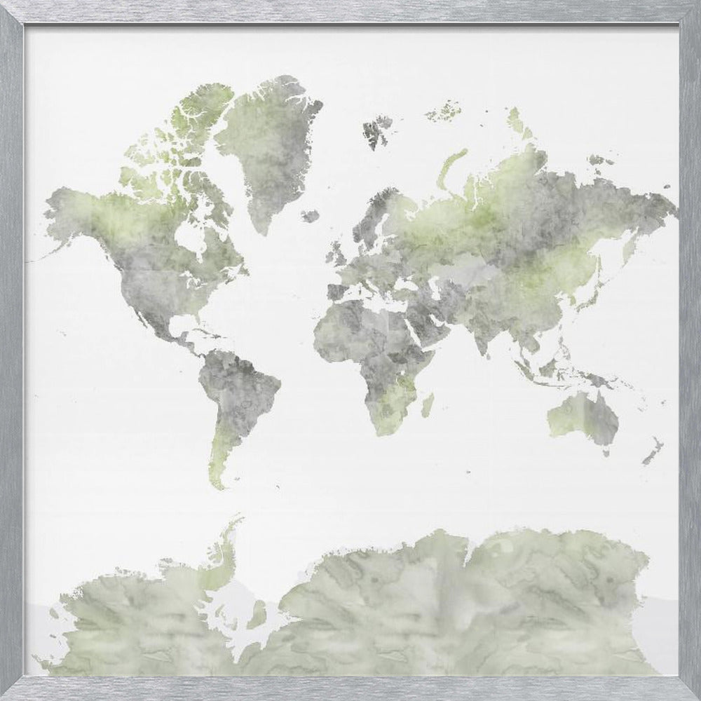 Hollace world map Poster