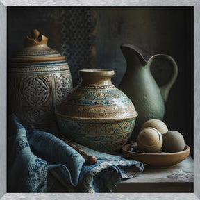 Moroccan Still Life No 3 Poster