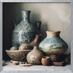 Moroccan Still Life No 11 Poster