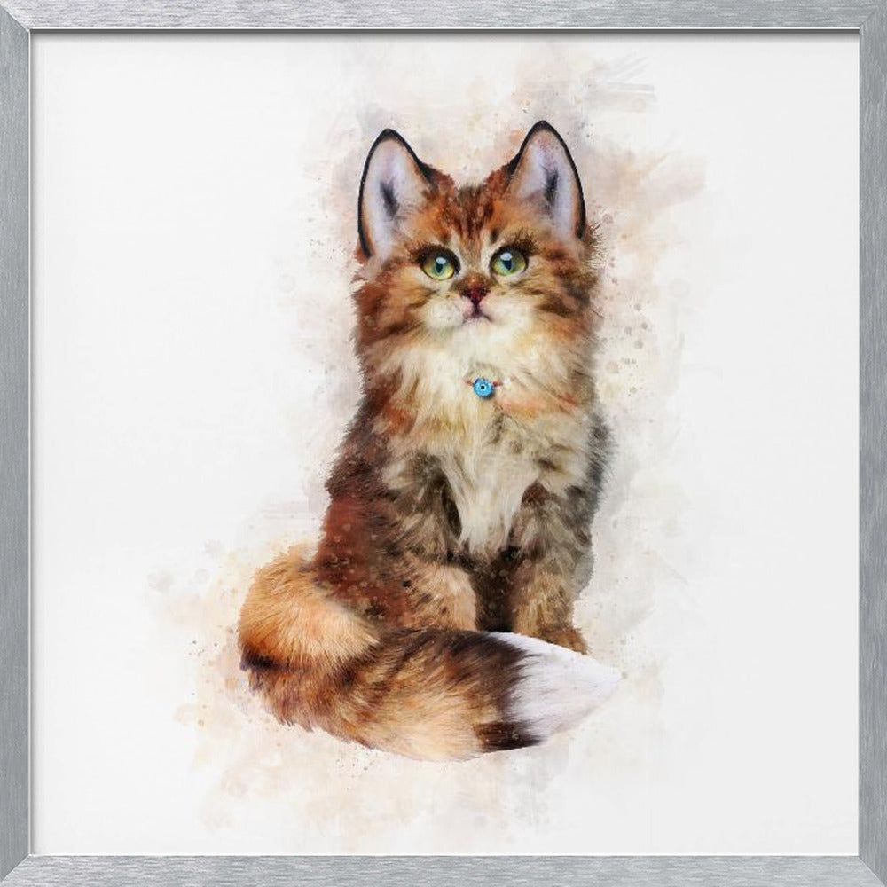 Baby Cat Poster