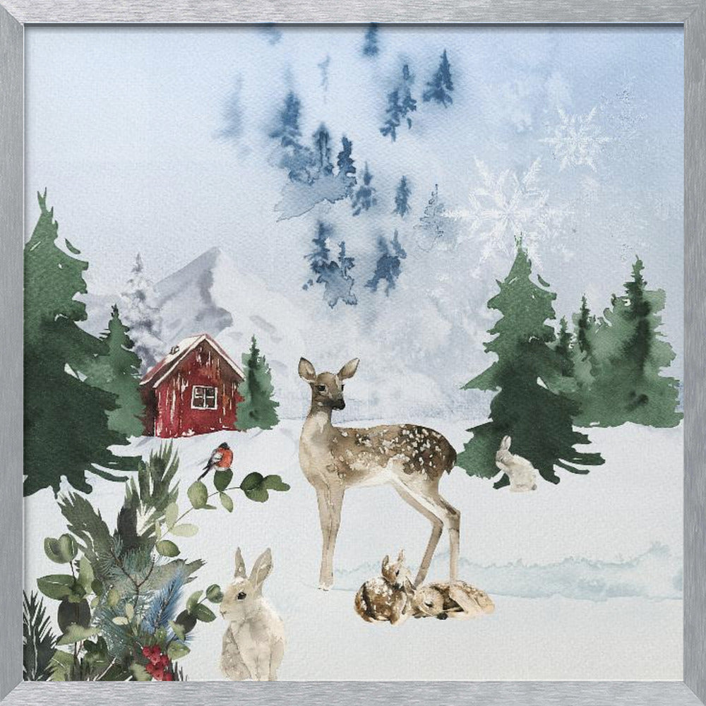 Christmas Morning Poster