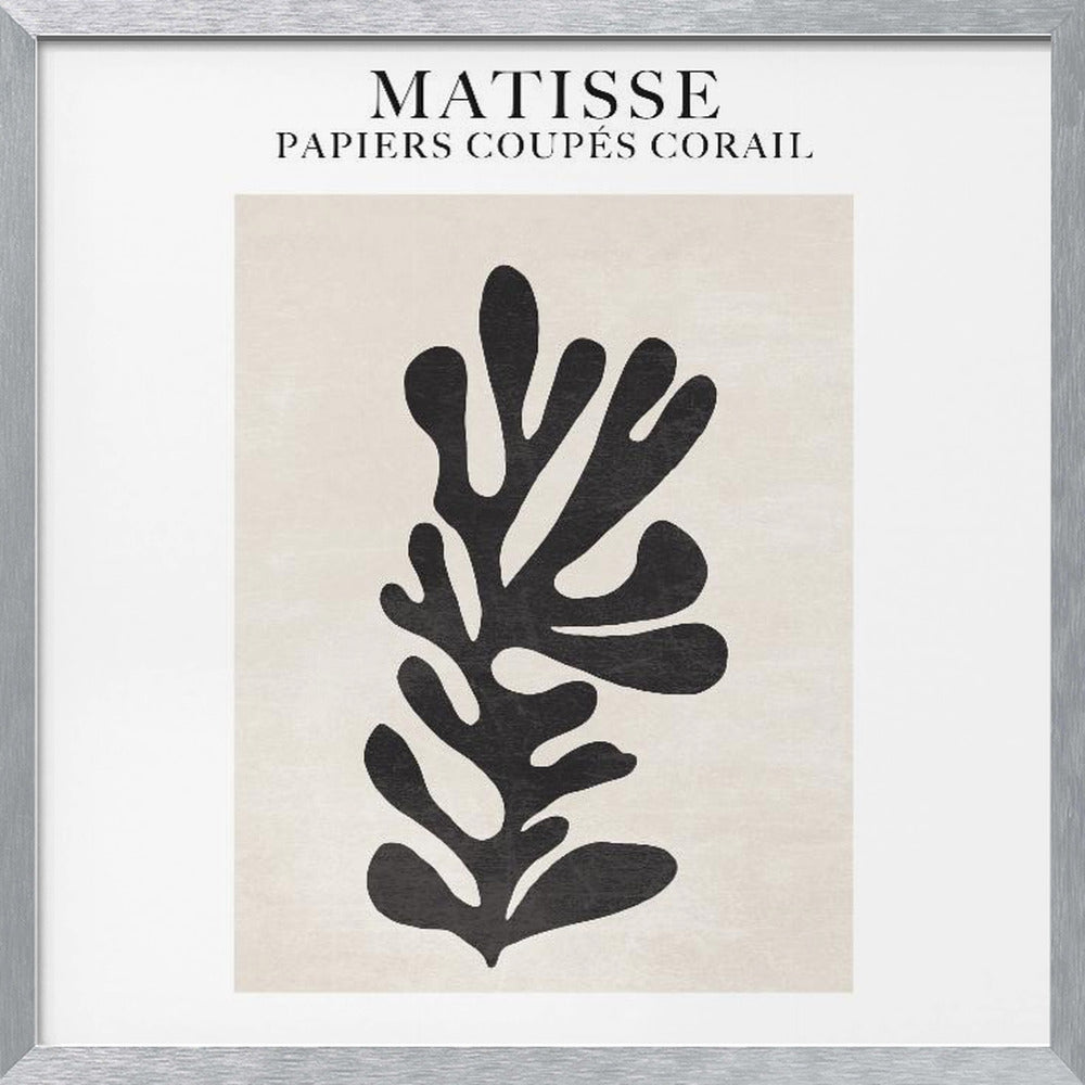 Light   Papier Découpé Coral Copy Poster